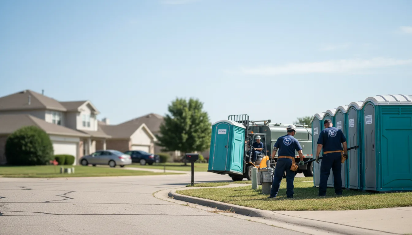 Porta Potty Rental in Pearsall, TX near me